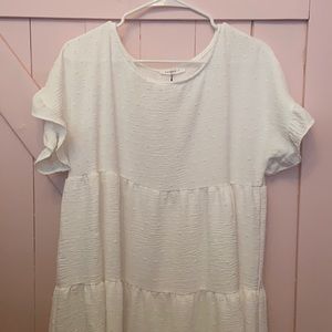 Swiss Dot Maternity Dress